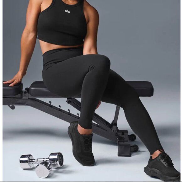 ALO Yoga Pants - NWT! Alo Yoga High-Waist Airbrush Legging 7/8